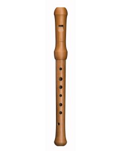 Recorder descant pentatonic 7 hole Mollenhauer wood pearwood 2 piecec 442 hz