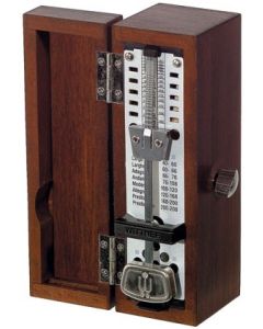 Metronome wittner taktell super mini - wooden - mahogany - gift