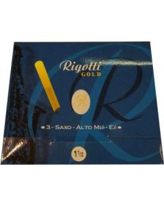 Str. 2 - Rigotti triple pack alto saxophone reeds
