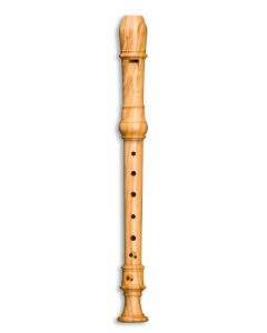 Recorder descant in c Mollenhauer wooden denner olivewood with moveable foot