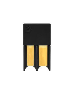 Reed guard D'Addario  regular for Bb & eb clarinet, alto & soprano saxophone 4 reed storage case. Black