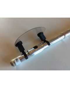 A&S wind protector flute head joint shield to limit spray.