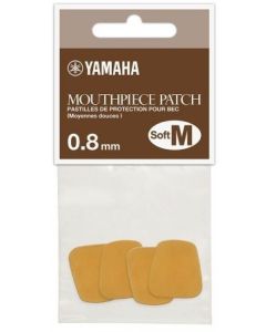 Care m/p mouthpiece patch Yamaha medium size soft texture pack of 6 - 0.8mm