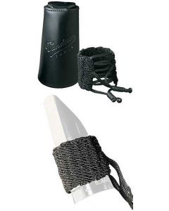 cap only leather to fit Bb clarinet Vandoren classic woven ligature