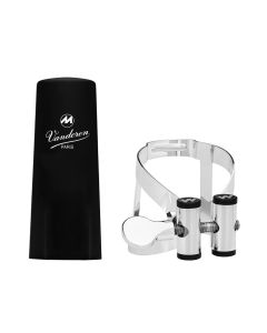 lig & cap Vandoren alto clarinet silver plated m/o+ plastic masters >