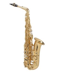 Selmer seles axos. Gold lac. S80c* m/p & lig. Seles case.