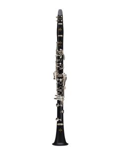 Buffet Clarinet in Bb, Prodige student plastic body, leather pads, s/p keys. Adjustable thumbrest. Includes rucksack case.