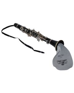 Cleaning swab soprano saxophone with removeable crook BG a33 pull through & eb clarinet,  micfrofibre.