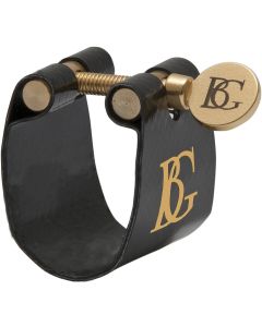 Lig & cap alto sax BG flex standard non elastic flexible ligature with plastic cap