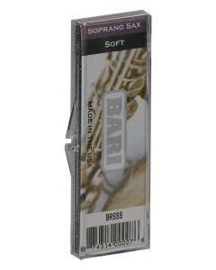 Str. Medium - Bari Plastic soprano saxophone reeds