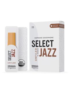 Str. 2S - Jazz Select unfiled organic soprano saxophone reeds