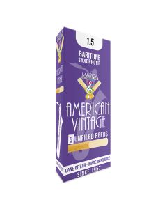 Str. 1.5 - Marca American vintage unfiled baritone saxophone reeds