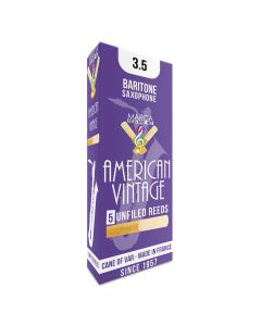 Str. 3.5 - Marca American vintage unfiled baritone saxophone reeds