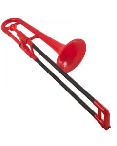 Trombone p-bone mini plastic kinder p bone red