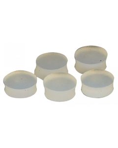 Tj set of 5 plugs , plastic , fit many open hole flute keys ( stopper plugs bungs )