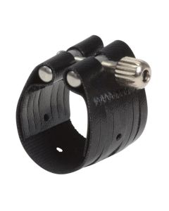 Lig & cap Bb clarinet Rovner dark 1r - flexible ligature with plastic cap