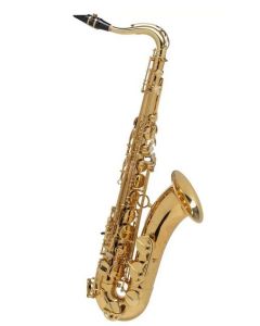 Selmer seles axos tenor saxophone. Gold lac. S80c* m/p & lig. Seles case.