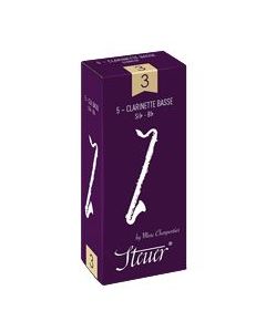 Str. 2.5 - Steuer French cut organic bass clarinet reeds