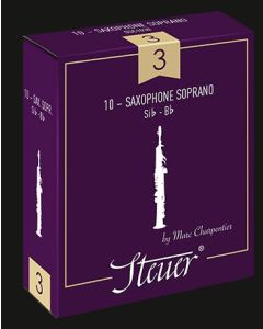Str. 4 - Steuer traditional organic soprano saxophone reeds