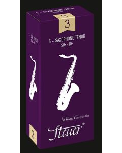 Str. 2.5 - Steuer traditional organic tenor saxophone reeds