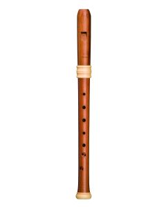 Recorder treble alto in f new traum edition dream Mollenhauer wooden plumwood baroque double holes