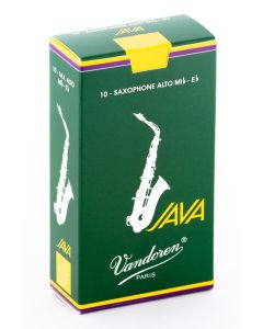 Str. 2.5 - Vandoren  green Java alto saxophone reeds