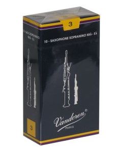 Str. 3 - Vandoren sopranino saxophone traditional cut reeds