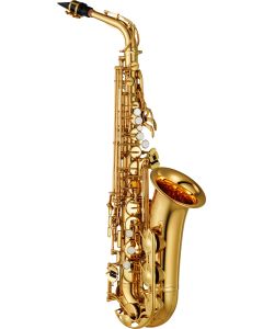 Yamaha YAS280 student. Gold lac. High f#. Backpack case. 4c m/p.