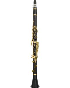Yamaha pro custom Clarinet in A,  YCLcs-gha iii wooden professional. Hamilton gold plated. Double case