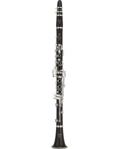 Yamaha pro custom CSVRA Clarinet in A,wooden s/p keys. Dark leather double case