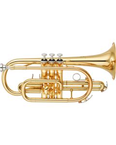 CORNET YAMAHA YCR2330. SHORT MODEL. LAC. WITH SLIDE GREASE AND VALVE OIL