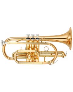 Cornet Yamaha YCR4330g ii. Gold brass bell. Lac. With slide grease and valve oil