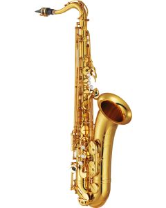 Yamaha YTS62 (02). Gold lac. High f#. Hand engraving.