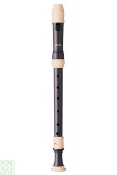 Aulos Bel-Canto 309a treble recorder - dark brown & ivory