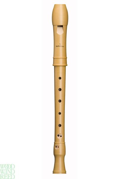 Mollenhauer Canta descant recorder( baroque doppelloch ) pearwood double hole fixed footjoint
