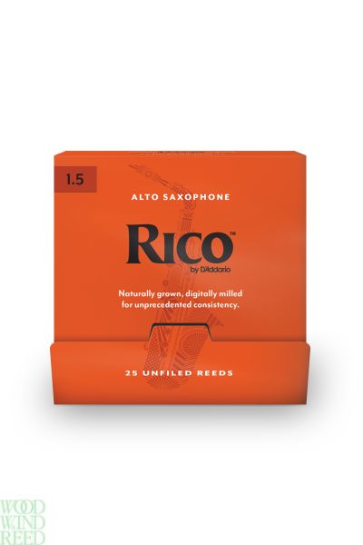Str. 1.5 - Rico bulk orange box alto saxophone reeds
