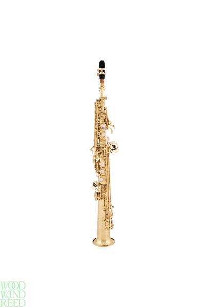Soprano sax A&S ass-100. Hi f#. Double crook. To high g. Rucksack style gig case. Lac.