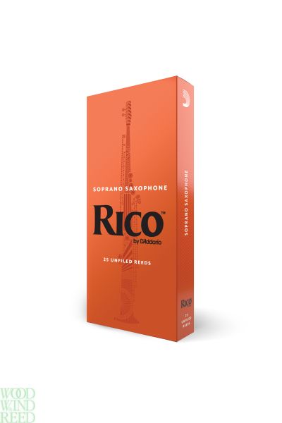 Str. 1.5 - Rico bulk orange box Soprano sax reeds