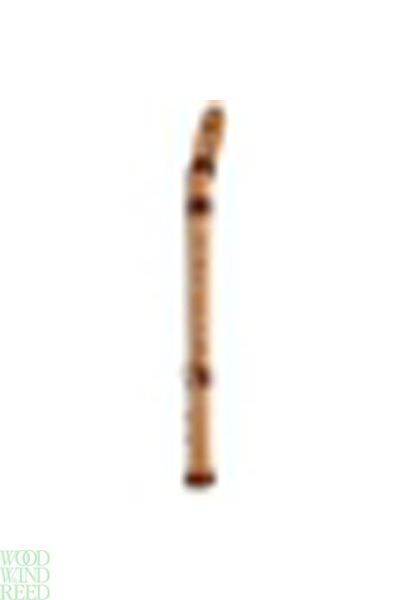 Recorder bass in f Mollenhauer adri's dream wooden pearwood double or twin keys for little finger
