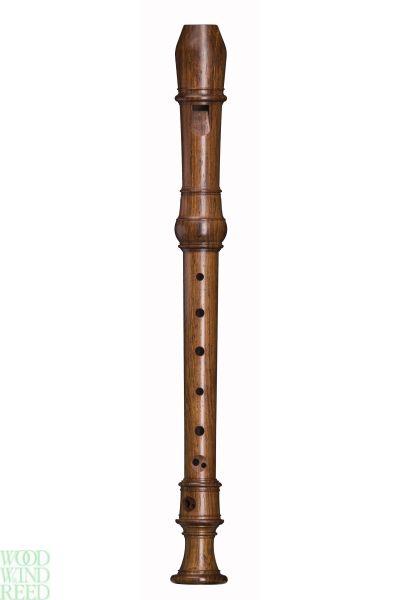 Recorder descant in c Mollenhauer wooden denner rosewood with moveable foot