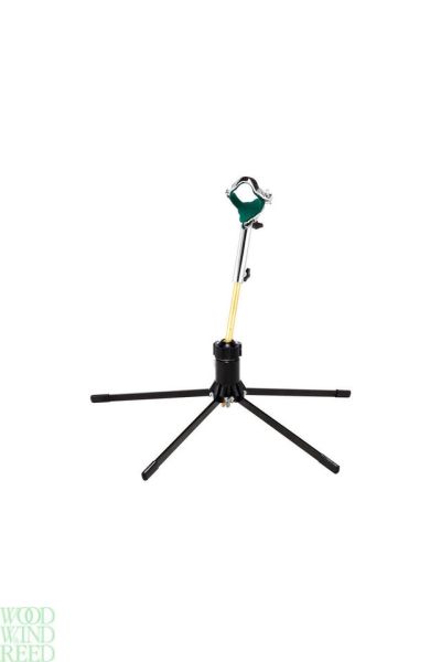 Stand sax tenor saxophone  jiffy style by adams - play from stand crome finish - comes in soft tote bag