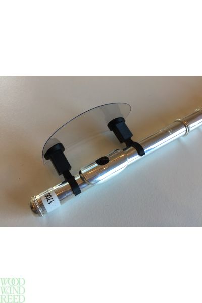 A&S wind protector flute head joint shield to limit spray.