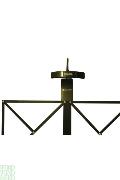 Light for music stand uberlite curved array of led bulbs, powered by a usb lead or batteries (inc). Touch sensitive