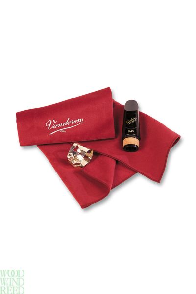 cleaning clarinet polishing cloth Vandoren microfibre