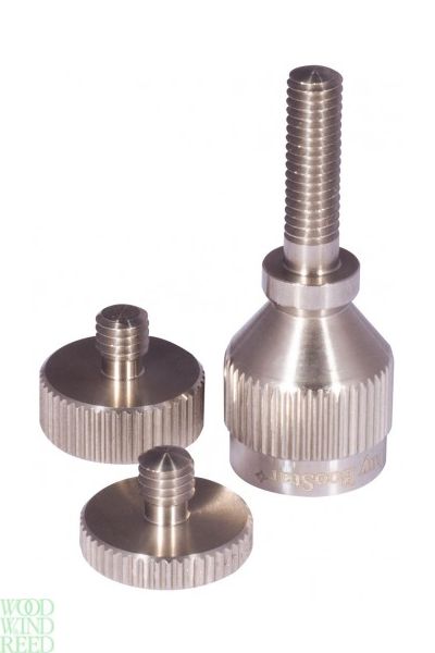 Boostar neck screw for Yanagisawa or Selmer saxophones nickel finish - 3 different weights. Tone enhancers