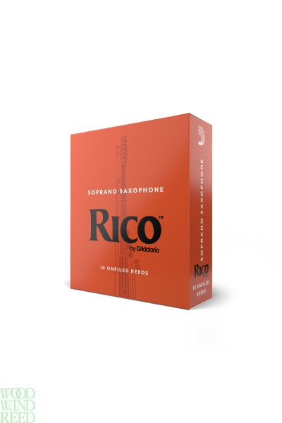 Str. 2.5 - Rico organage box soprano saxophone reeds