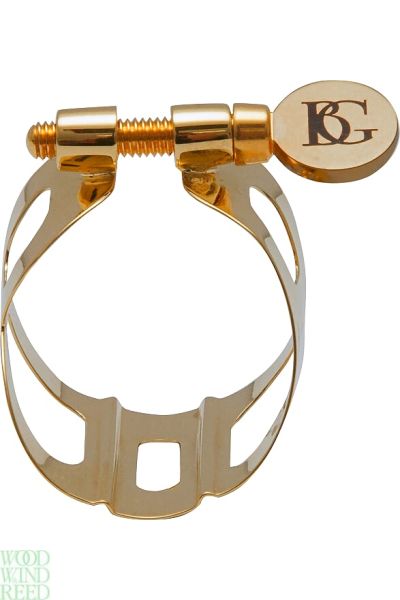 Lig & cap alto sax BG l11 tradition gold plated metal ligature with plastic cap