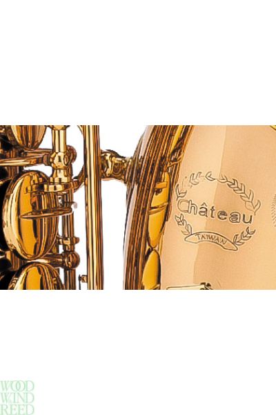 Chateau Chenonceau gold lacquer finish with rectangular back pack case