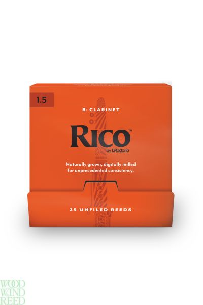 Str. 1.5 - Rico bulk orange box clarinet reeds