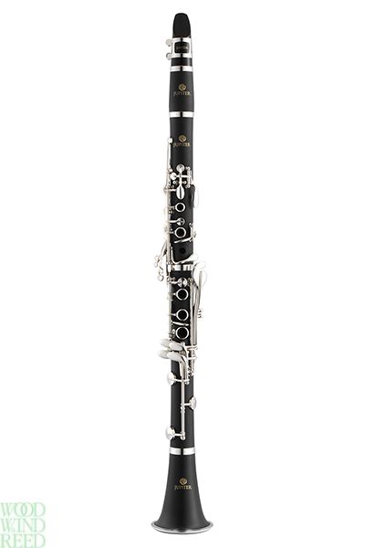 Jupiter jcl-700s-q Clarinet Bb plastic body. S/p keys. With Jupiter fq lightweight case